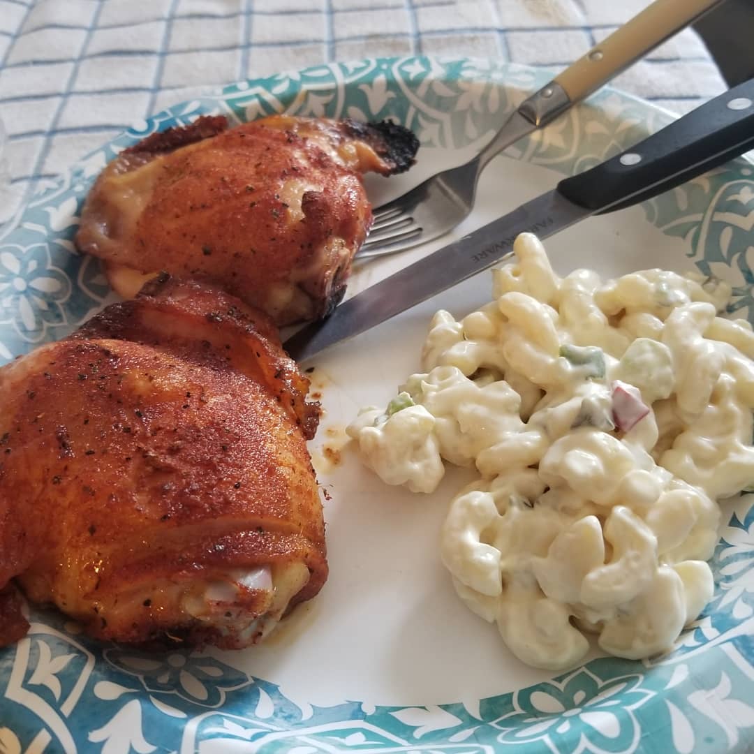 BBQ 6 Bone In Chicken Thighs